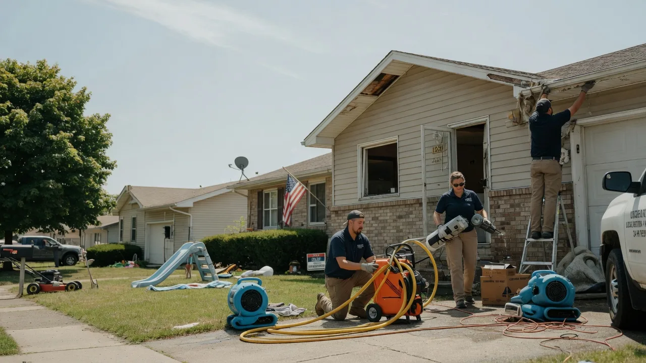 Water Damage Restoration in Central, LA near me